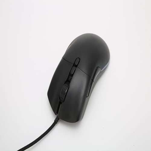 RGB-Gaming-Maus, Ultraleichte Wabenschale, 12000 DPI, Optischer Sensor, Kabelgebundene Spielmaus für Präzise Cursorbewegungen, Ergonomisch für EIN Komfortables Spielerlebnis Bild 3