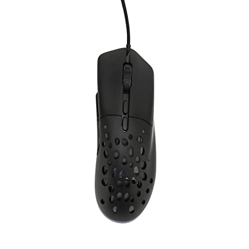 RGB-Gaming-Maus, Ultraleichte Wabenschale, 12000 DPI, Optischer Sensor, Kabelgebundene Spielmaus für Präzise Cursorbewegungen, Ergonomisch für EIN Komfortables Spielerlebnis Bild 7