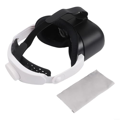 Vr Headset für Nintendo Switch mit verstellbaren HD-Objektiven und Kopfband, kompakte Bauchmuskeln, rotes und weißes Design, ideal für immersives Gaming für Sessions (schwarz und weiß) Bild 6