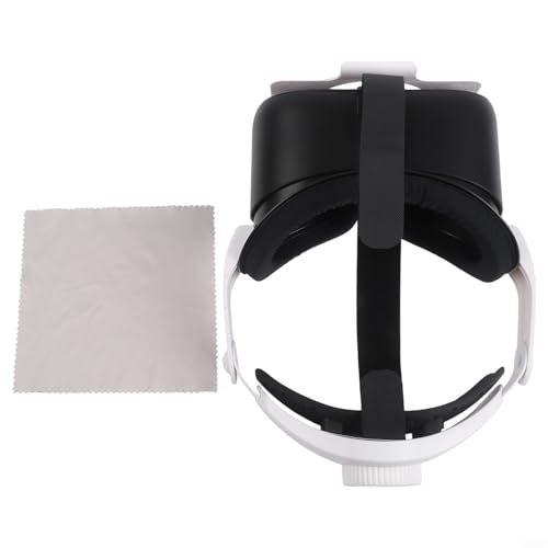 Vr Headset für Nintendo Switch mit verstellbaren HD-Objektiven und Kopfband, kompakte Bauchmuskeln, rotes und weißes Design, ideal für immersives Gaming für Sessions (schwarz und weiß) Bild 7