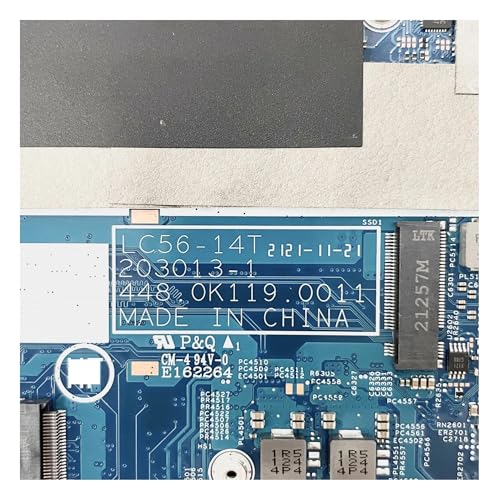LC56-14T 203013-1 Mainboard, kompatibel for Lenovo Ideapad, Flex 5-14ITL05 Flex 5-15ITL05 Laptop Motherboard mit I3 I5 I7 11. CPU(Flex 5-14ITL i3-11th) Bild 6