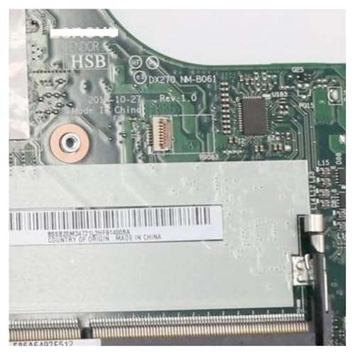 NM-B061 NM-A531 Mainboard, kompatibel mit Lenovo Thinkpad, X260 X270 Laptop-Motherboard. Mit I3 I5 I7 CPU.(X260 I7-6500U) Bild 5