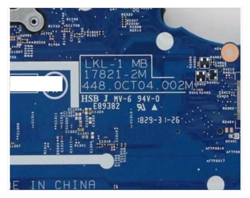LKL-1 17821-2 Mainboard, kompatibel mit Thinkpad, L380 Laptop-Motherboard mit I3/I5/I7-CPU(I7-8550U) Bild 5
