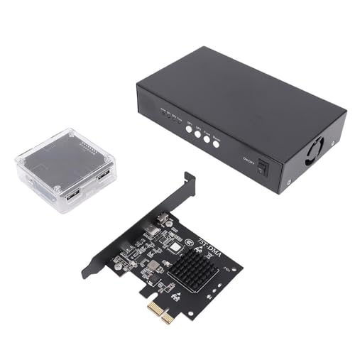 Luocute DMA Fuser, 3840x2160 144Hz DisplayPort Video Board Kit mit KMBOX Tastatur-Maus-Controller, für Gaming-Videobearbeitung und Multi-Screen-Display-Anwendungen Bild 2