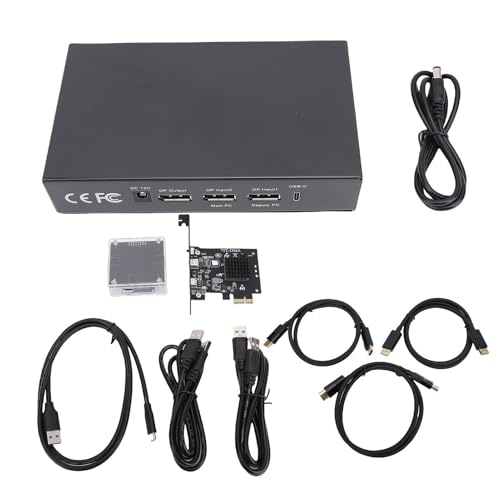 Luocute DMA Fuser, 3840x2160 144Hz DisplayPort Video Board Kit mit KMBOX Tastatur-Maus-Controller, für Gaming-Videobearbeitung und Multi-Screen-Display-Anwendungen Bild 7