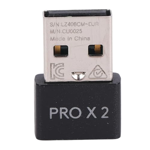 CCYLEZ USB-Dongle-Maus-Empfänger-Adapter, 2000 Hz Abfragerate, 2 kHz, Kabelloser Gaming-Maus-Empfänger, USB-Adapter für G PRO X Superlight 2 Kabellose Gaming- Bild 1