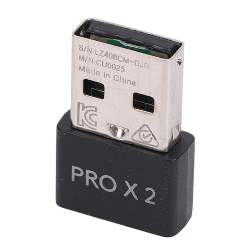 CCYLEZ USB-Dongle-Maus-Empfänger-Adapter, 2000 Hz Abfragerate, 2 kHz, Kabelloser Gaming-Maus-Empfänger, USB-Adapter für G PRO X Superlight 2 Kabellose Gaming- Bild 5