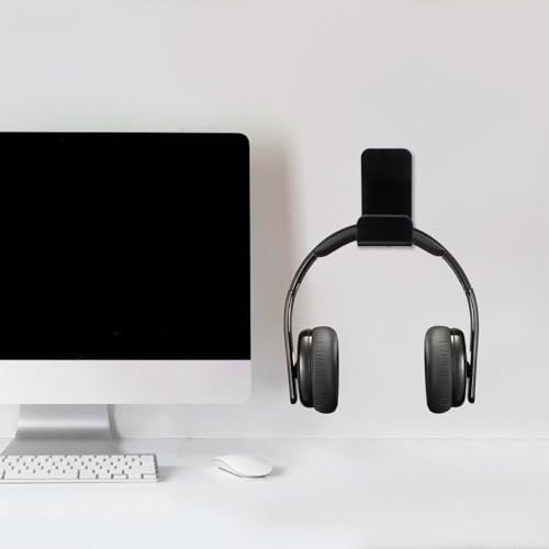 2 Stück Kopfhörerhaken aus Acryl Headset Halterung für Gaming Headset Platzsparend Einfach zu Bewegen für Zuhause und Cybercafé Bild 6