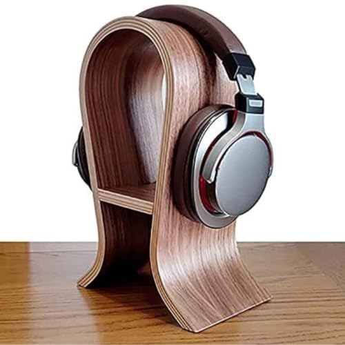 MRKU Kopfhörerständer aus Holz für Schreibtisch, Gaming-Display Bild 2