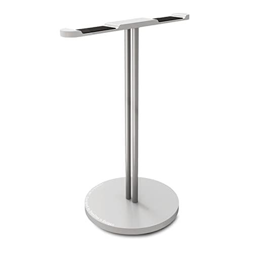 MRKU Kopfhörerständer mit Haken, Tischhalterung aus Aluminium für Zwei Kopfhörer, inklusive Anti-Rutsch-Pad Bild 1
