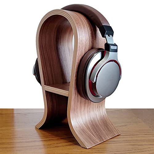 MRKU Kopfhörerständer aus Holz, für Schreibtisch, Gaming, rutschfest, Kratzfest Bild 4