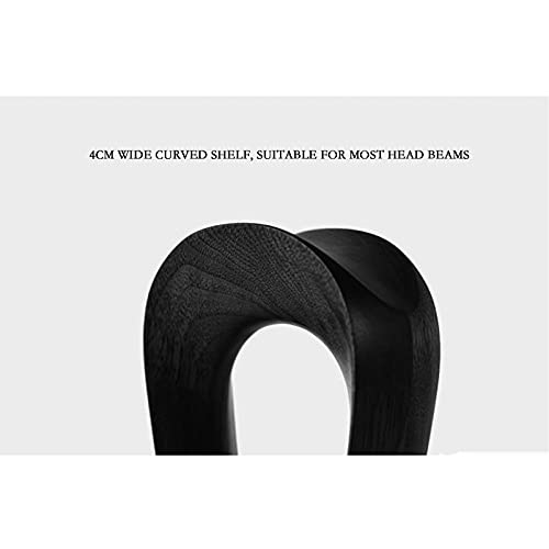 MRKU Kopfhörerständer, Headset-Haken, kreativer handgefertigter Schreibtischständer aus Holz für Präsentationszwecke Bild 4