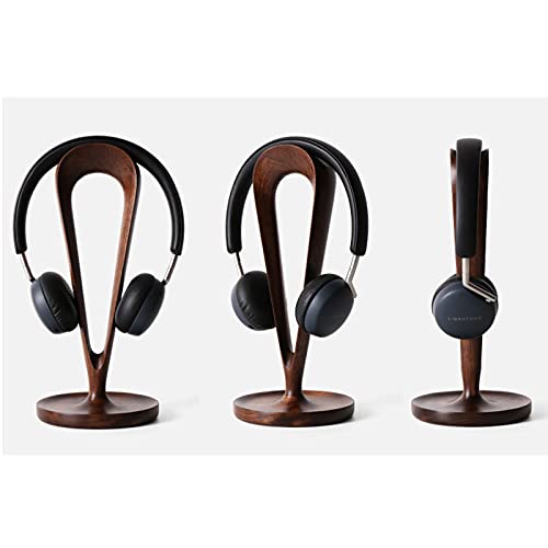 MRKU Kopfhörerständer, Headset-Haken, kreativer handgefertigter Schreibtischständer aus Holz für Präsentationszwecke Bild 5