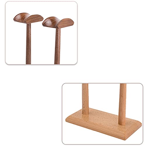 MRKU Kopfhörerständer, Headset-Haken, Tischaufhänger aus Holz, Zubehör für Binaural-Displays und Spieletische Bild 5