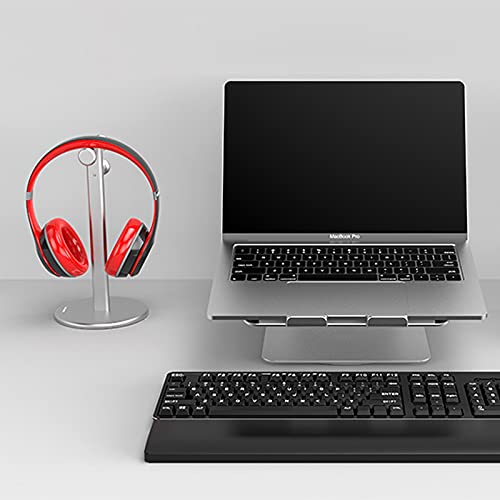 MRKU Kopfhörerständer mit Haken, Tischhalterung aus Aluminium, doppelte Aufbewahrungsmöglichkeit für Gaming-Kopfhörer Bild 6
