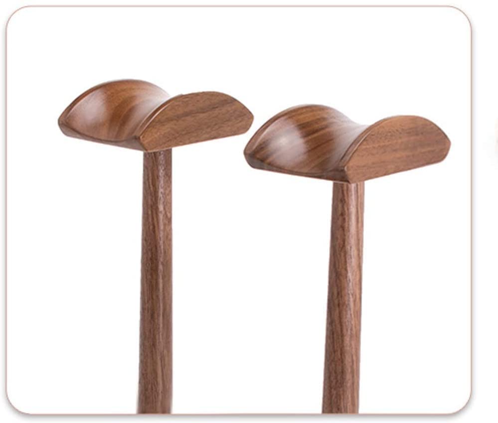 MRKU Kopfhörerständer mit Haken für den Schreibtisch, aus Holz, universell einsetzbar, für Gaming und Gaming. Bild 5