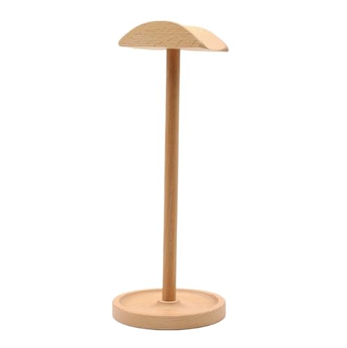 MRKU Kopfhörerständer, Headset-Haken, Tischständer aus Holz, vertikal, universell einsetzbar Bild 1