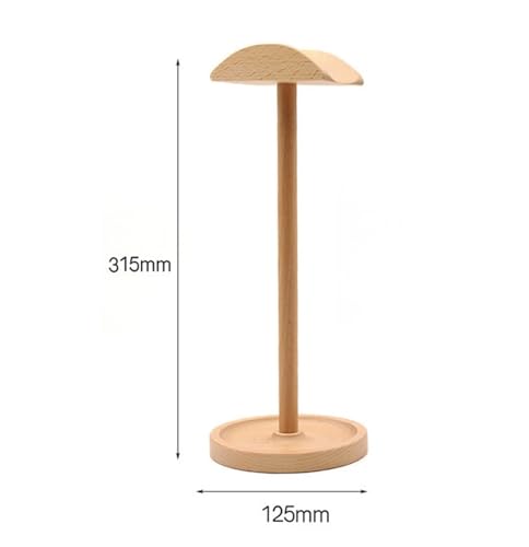 MRKU Kopfhörerständer, Headset-Haken, Tischständer aus Holz, vertikal, universell einsetzbar Bild 2