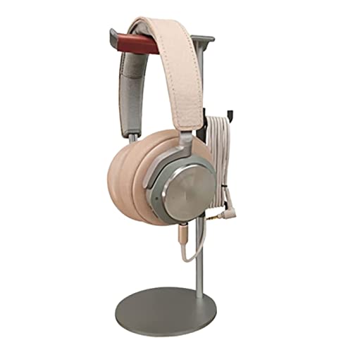 MRKU Kopfhörerständer, Headset-Haken, Tischaufhänger aus Metall mit Kabelaufwicklung, geeignet für alle Kopfhörer Bild 1