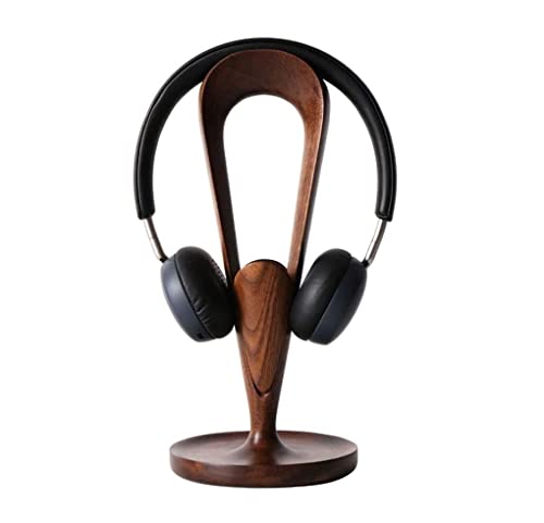 MRKU Kopfhörerständer, Headset-Haken, Tischaufwickler aus Holz, praktisches Universal-Gerätezubehör, Geschenkidee Bild 1