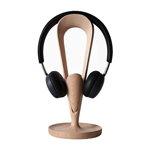 MRKU Kopfhörerständer aus Holz, praktischer universeller Ständer, Headset-Haken, praktischer Schreibtisch-Halter, Zubehör, Geschenkidee für Kopfhörer Bild 1