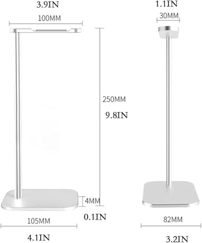 MRKU Kopfhörerständer, Headset-Haken, Tischhalterung aus Aluminiumlegierung für Head-Mounted Display Bild 2