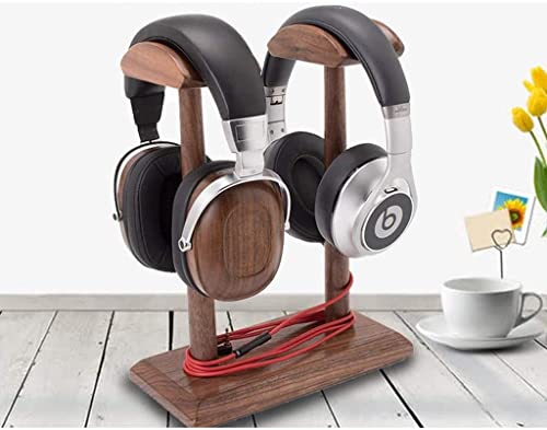 MRKU Kopfhörerständer mit Haken für den Schreibtisch, aus Holz, universell einsetzbar, für Gaming und Gaming. Bild 7