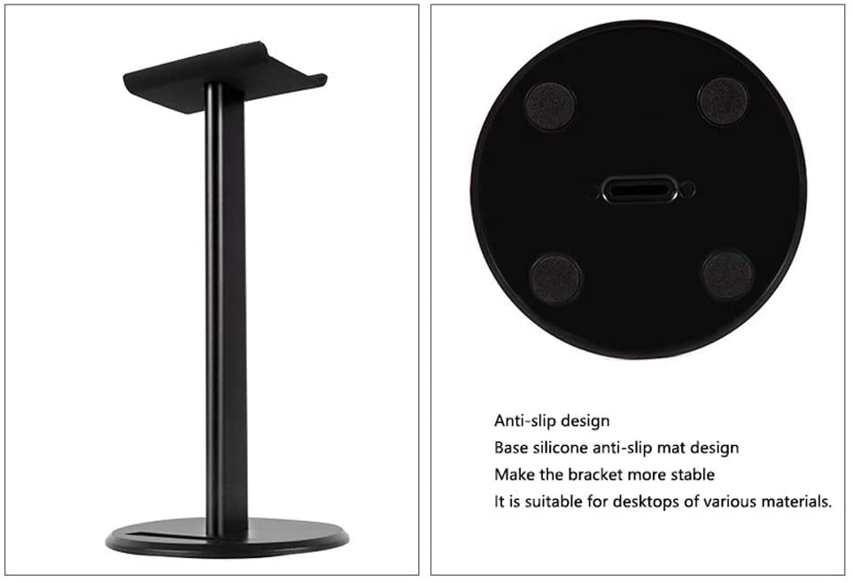 MRKU Kopfhörerständer, Headset-Haken, Aufhänger, Schreibtischhalterung für Gaming-Kopfhörer, Display-Halterung, Zubehör Bild 7