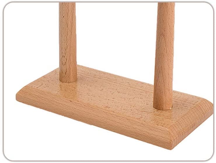 MRKU Kopfhörerständer mit Haken, Aufhänger, Tischaufbewahrung aus Holz, universell für Gaming und Aufbewahrung Bild 5