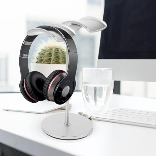 PRETYZOOM 2 Stück Praktischer Gaming Kopfhörerhalter aus Kunststoff für Schreibtisch Bequeme und Stabile Headset Halterung für Hotels und Arbeitszimmer Bild 4