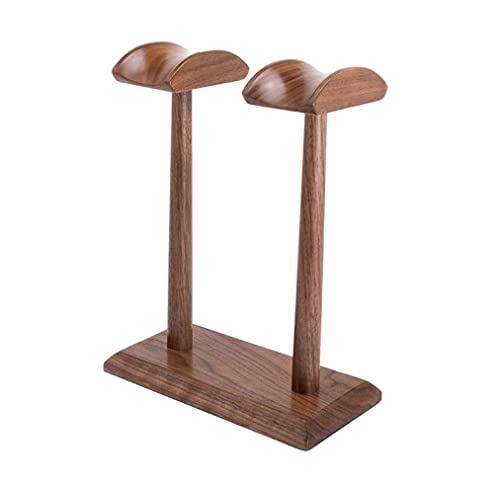 MRKU Kopfhörerständer, Headset-Haken, universeller Doppel-Kopfhörerständer aus Holz im modischen Design Bild 1