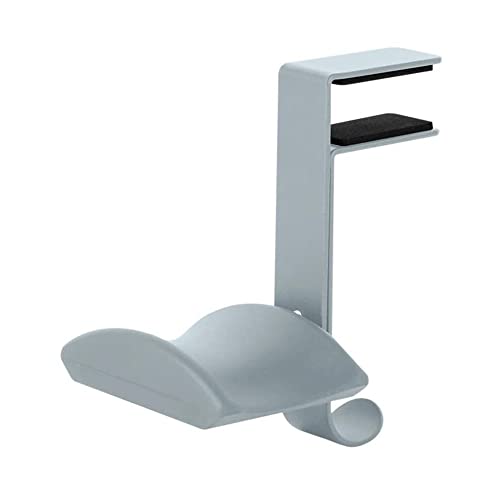 MRKU Kopfhörerständer mit Haken für Schreibtisch, universelle Büro- und Gaming-Halterung, platzsparende Tischklemme Bild 1