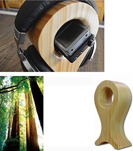 MRKU Kopfhörerständer, Headset-Haken, Aufhänger, Schreibtischregal aus Holz, Universalhalterung für Kopfhörerzubehör Bild 3