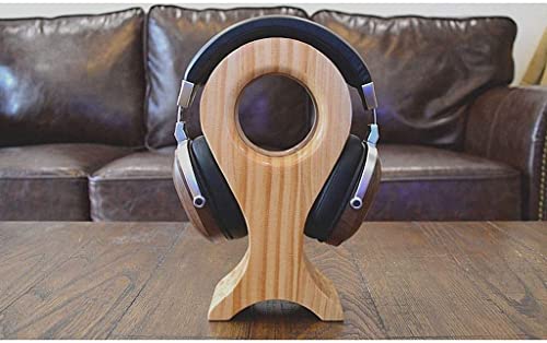 MRKU Kopfhörerständer, Headset-Haken, Aufhänger, Schreibtischregal aus Holz, Universalhalterung für Kopfhörerzubehör Bild 4