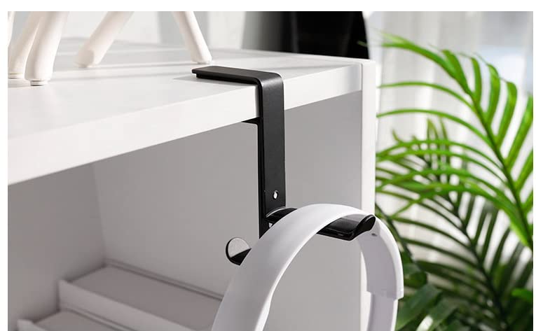 MRKU Kopfhörerständer mit Haken für Schreibtisch, universelle Büro- und Gaming-Halterung, platzsparende Tischklemme Bild 4