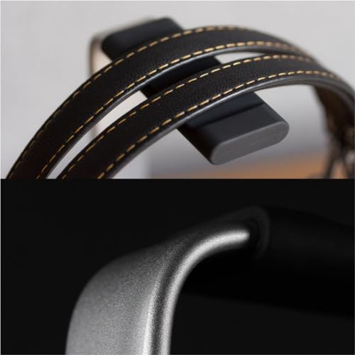 MRKU Kopfhörerständer, Headset-Haken, Tischhalterung aus Aluminiumlegierung, Metallhalterung, Ablage, Präsentationsregal, Gaming-Schreibtischzubehör Bild 5