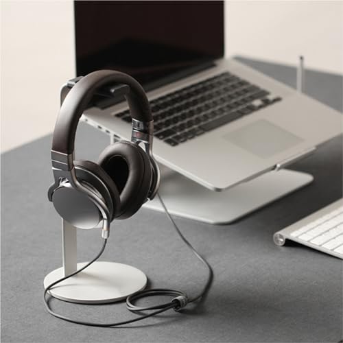 MRKU Kopfhörerständer, Headset-Haken, Tischhalterung aus Aluminiumlegierung, Metallhalterung, Ablage, Präsentationsregal, Gaming-Schreibtischzubehör Bild 7