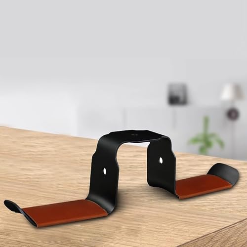MRKU Kopfhörerständer, Headset-Haken, Aufhänger, Schreibtisch-Metall-Kopfhörerständer, PC-Gaming-Doppel-Unterbau Bild 2