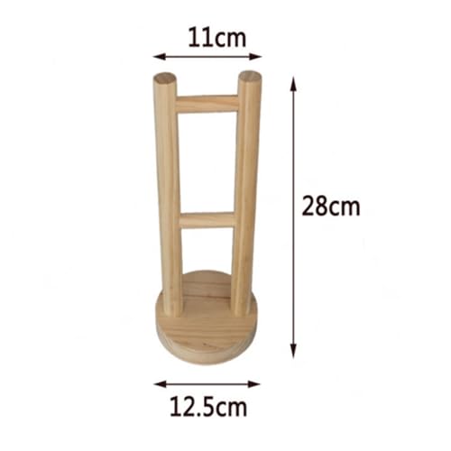 MRKU Kopfhörerständer, Headset-Haken, universeller, Abnehmbarer Ständer aus Holz für Gaming-Schreibtische Bild 3