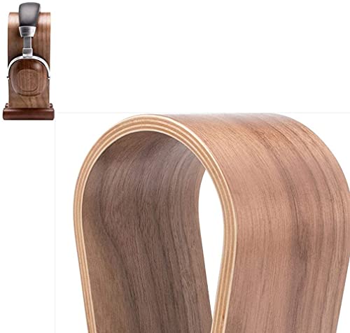 MRKU Kopfhörerständer, Headset-Haken, kreativer U-förmiger Schreibtischständer aus Holz Bild 4
