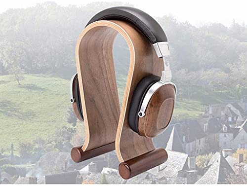 MRKU Kopfhörerständer, Headset-Haken, kreativer U-förmiger Schreibtischständer aus Holz Bild 7