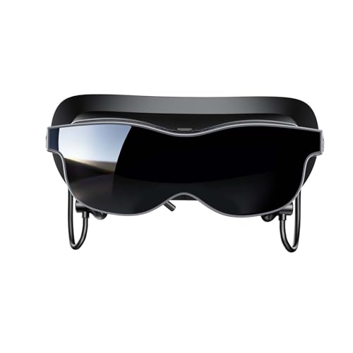 Sorandy Intelligente 3D-Brille, VR-Headset mit 1920 X 1080-Displays, 70 Weitem Sichtfeld, +2D Bis -6D Dioptrienanpassung, Daten- und Ladedurchgang für Privates Kino-Gaming Bild 3