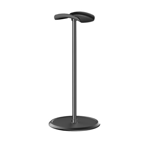 MRKU Kopfhörerständer, Headset-Haken, Tischhalterung, gebogenes Aluminium, robust, rutschfest Bild 1