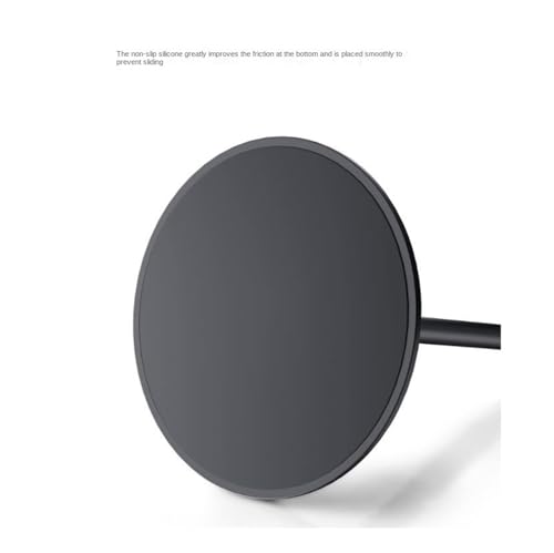 MRKU Kopfhörerständer, Headset-Haken, Tischhalterung, gebogenes Aluminium, robust, rutschfest Bild 5