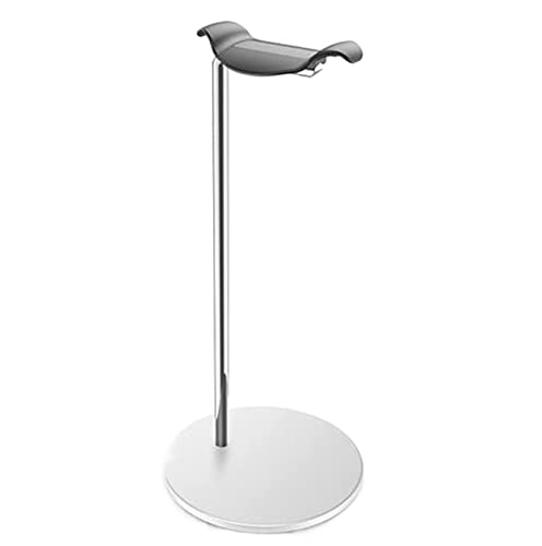 MRKU Kopfhörerständer mit Haken, Schreibtischhalterung aus Metall, rutschfestem Silikon, Stereo-geeignet für alle Kopfhörer, Gaming-Schreibtischzubehör Bild 1