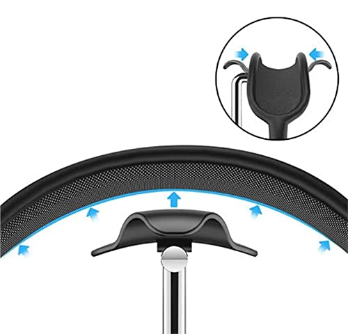 MRKU Kopfhörerständer mit Haken, Schreibtischhalterung aus Metall, rutschfestem Silikon, Stereo-geeignet für alle Kopfhörer, Gaming-Schreibtischzubehör Bild 5