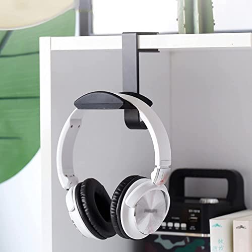 MRKU Kopfhörerständer, Headset-Haken, Tischhalterung, Metall, kreativ, für Gaming-Kopfhörer, weit verbreitet kompatibel, einfach zu montieren Bild 4