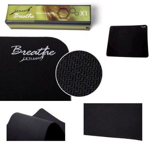 Ulti-Mat Stoff-Mauspad Breathe X1 M schwarz