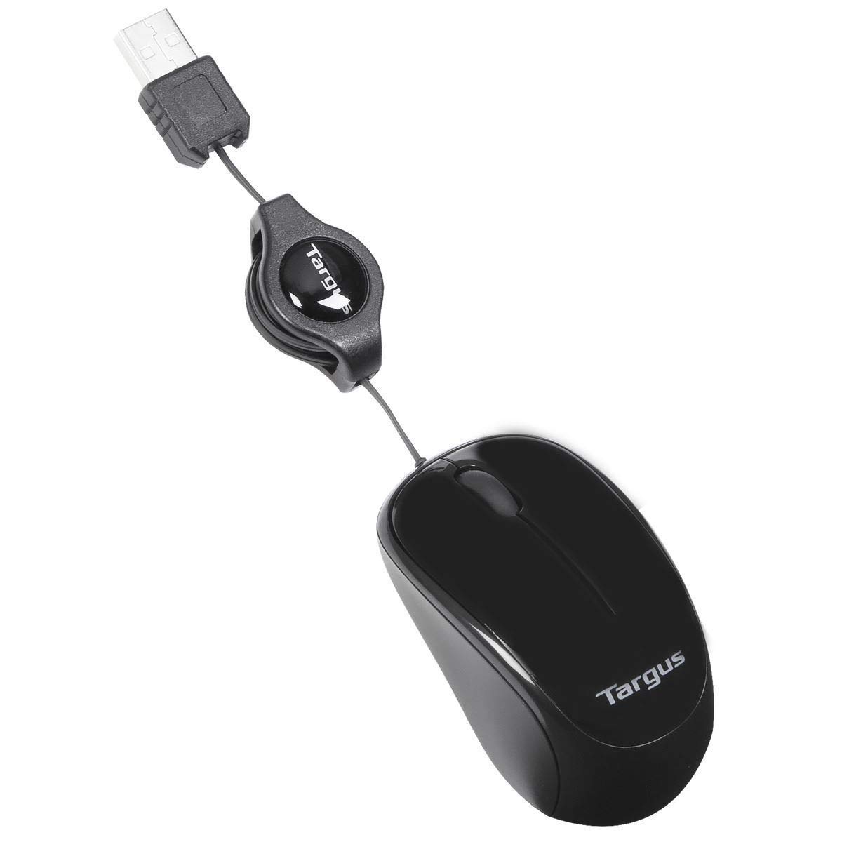 Targus AMU75EU Ratón de viaje compacto Blue Trace - Negro