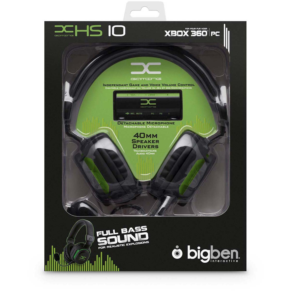 Xbox 360 - Gaming Headset XHS 10 (Xbox 360+PC)